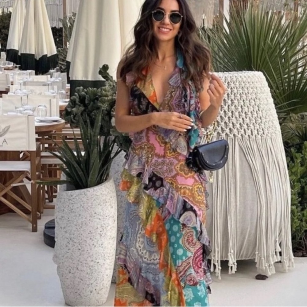 Zara Paisley Dress